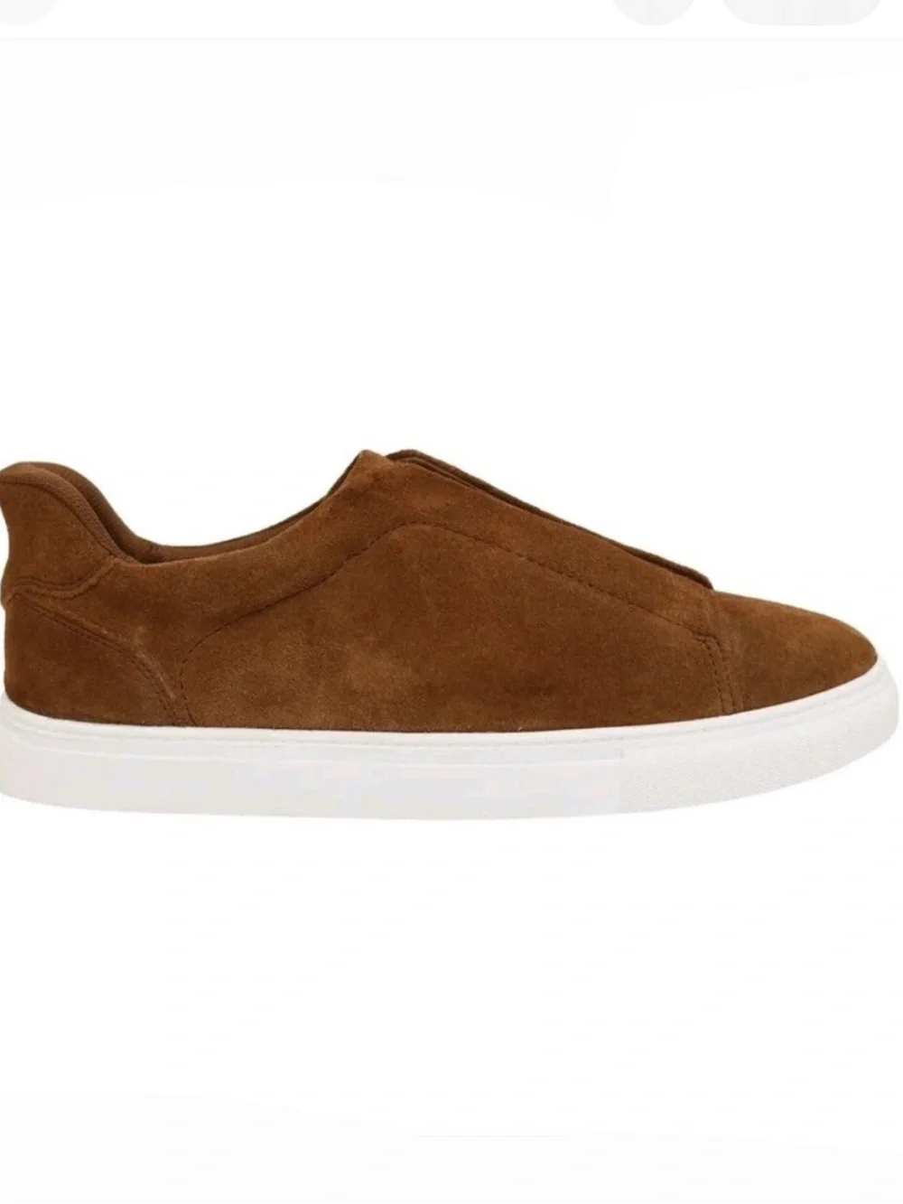 NWT! George Men's Gore Slip On Shoes Cognac Brown Size 11 Genuine Leather No Box